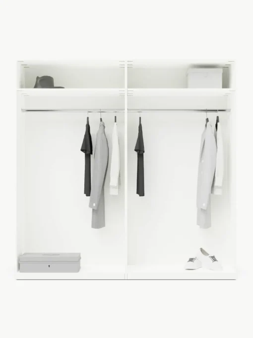 Modulaire draaideurkast Charlotte, 200 cm breed, diverse varianten