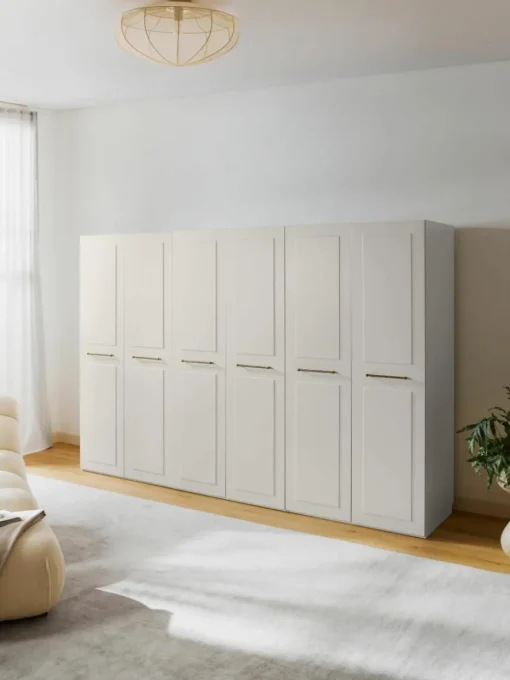 Modulaire draaideurkast Charlotte, 300 cm breed, diverse varianten