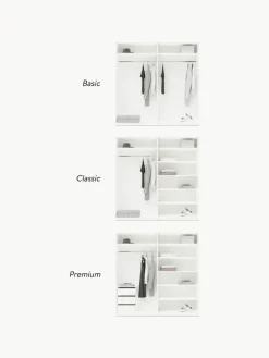 Modulaire draaideurkast Charlotte, 200 cm breed, diverse varianten