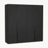 Modulaire draaideurkast Leon, 200 cm breed, diverse varianten