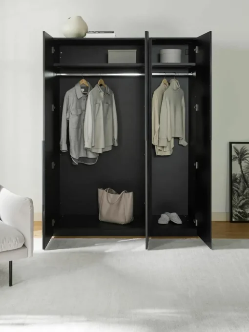 Modulaire draaideurkast Leon, 150 cm breed, diverse varianten