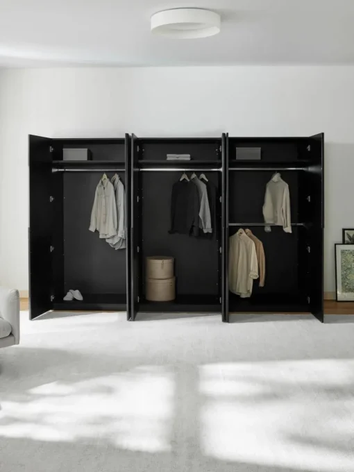 Modulaire draaideurkast Leon, 300 cm breed, diverse varianten