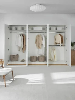 Modulaire draaideurkast Leon, 300 cm breed, diverse varianten