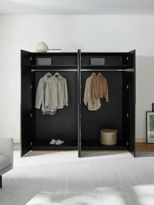Modulaire draaideurkast Leon, 200 cm breed, diverse varianten
