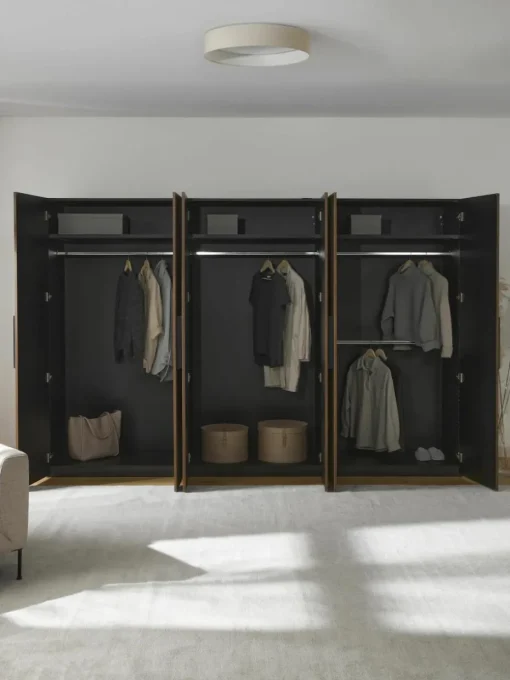 Modulaire draaideurkast Simone, 300 cm breed, diverse varianten
