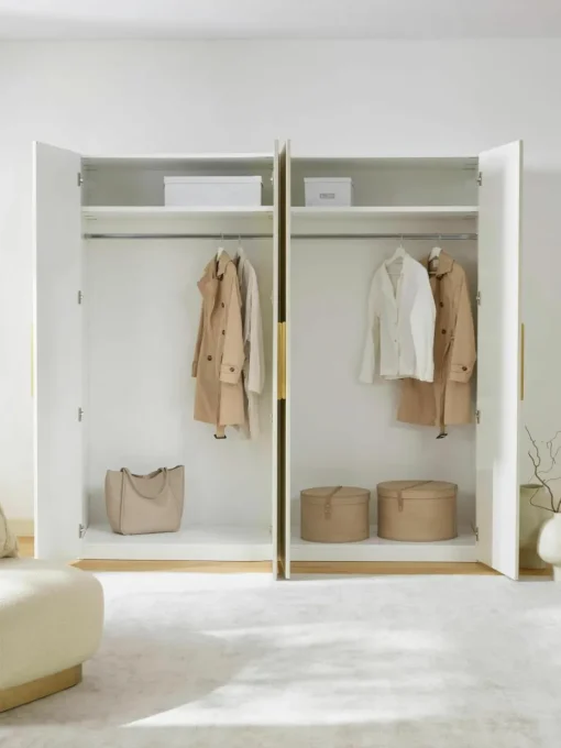 Modulaire draaideurkast Simone, 200 cm breed, diverse varianten
