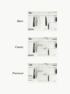 Modulaire draaideurkast Simone, 300 cm breed, diverse varianten