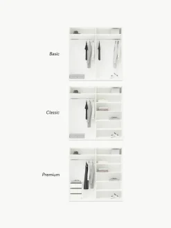 Modulaire draaideurkast Simone, 200 cm breed, diverse varianten