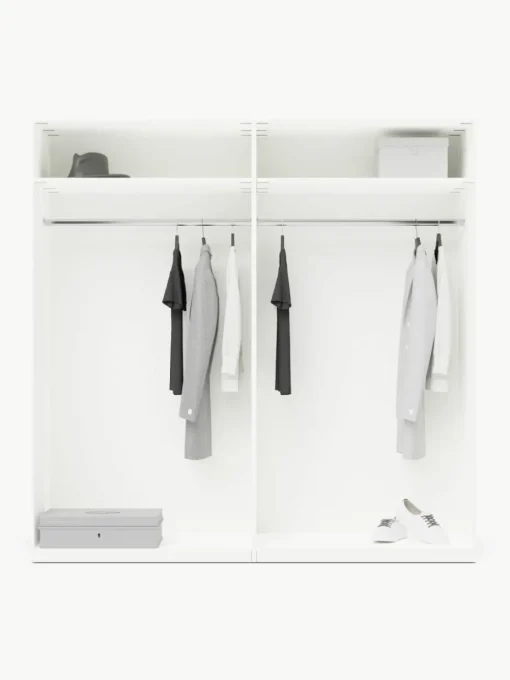 Modulaire draaideurkast Simone, 200 cm breed, diverse varianten