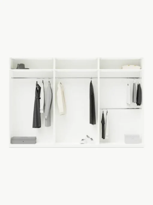 Modulaire draaideurkast Simone, 300 cm breed, diverse varianten
