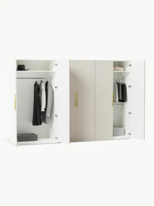 Modulaire draaideurkast Simone, 300 cm breed, diverse varianten