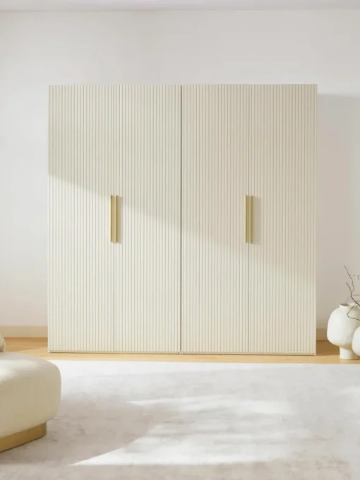 Modulaire draaideurkast Simone, 200 cm breed, diverse varianten