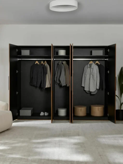 Modulaire draaideurkast Simone, 250 cm breed, diverse varianten