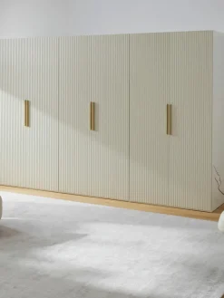 Modulaire draaideurkast Simone, 300 cm breed, diverse varianten