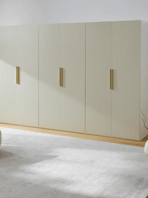 Modulaire draaideurkast Simone, 300 cm breed, diverse varianten