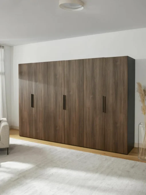 Modulaire draaideurkast Simone, 300 cm breed, diverse varianten