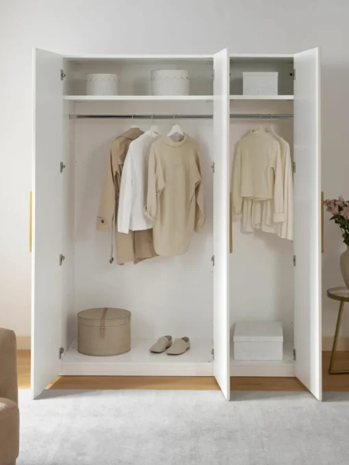 Modulaire draaideurkast Simone, 150 cm breed, diverse varianten