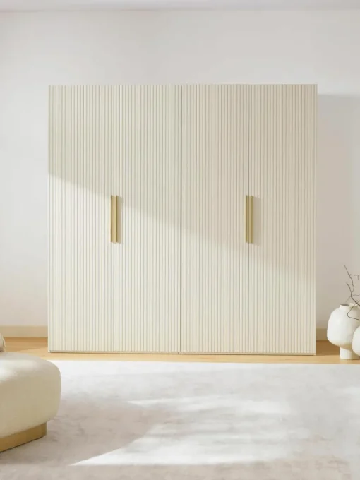 Modulaire draaideurkast Simone, 200 cm breed, diverse varianten