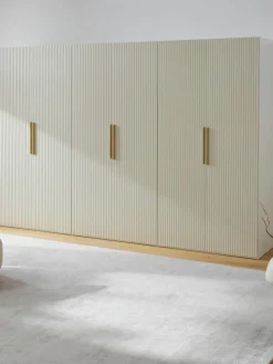 Modulaire draaideurkast Simone, 300 cm breed, diverse varianten