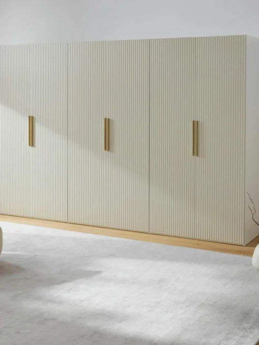 Modulaire draaideurkast Simone, 300 cm breed, diverse varianten