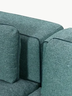 Modulaire hoekbank Felix met poef
