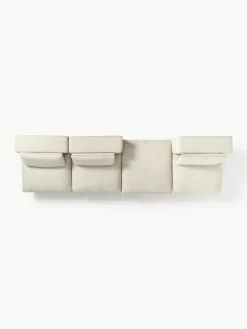 Modulaire hoekbank Felix met poef