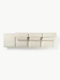 Modulaire hoekbank Felix met poef
