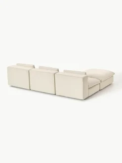 Modulaire hoekbank Felix met poef