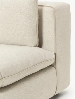 Modulaire hoekbank Felix met poef