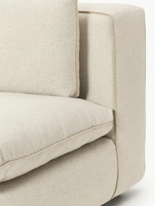 Modulaire hoekbank Felix met poef