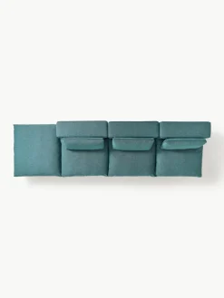 Modulaire hoekbank Felix met poef