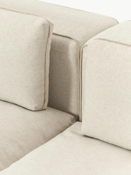 Modulaire hoekbank Felix met poef