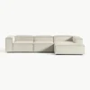 Modulaire hoekbank Lennon van corduroy