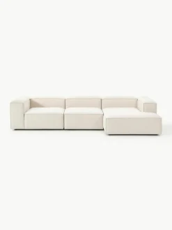 Modulaire hoekbank Lennon van linnenmix