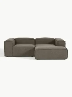 Modulaire hoekbank Lennon uit bouclé