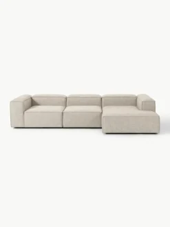 Modulaire hoekbank Lennon van linnenmix