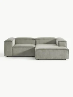 Modulaire hoekbank Lennon van corduroy