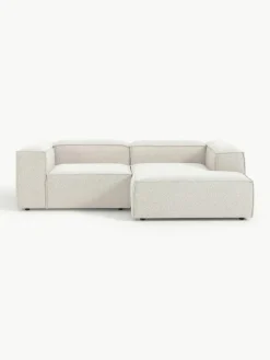 Modulaire hoekbank Lennon uit bouclé