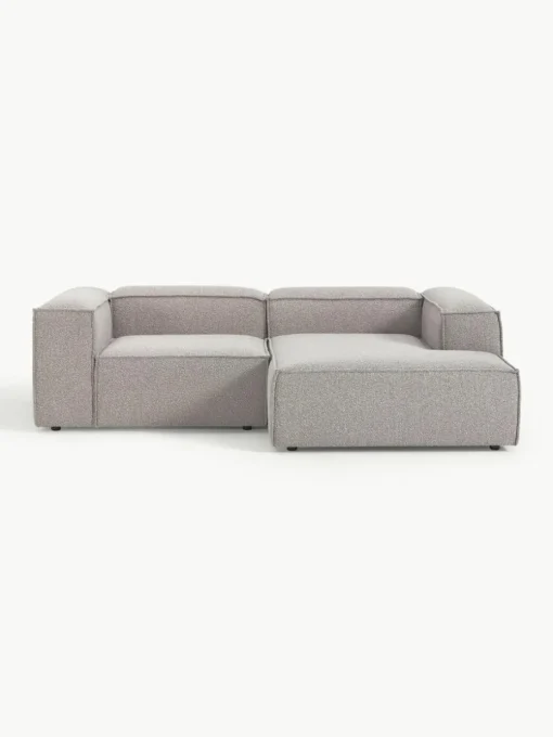 Modulaire hoekbank Lennon uit bouclé