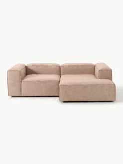 Modulaire hoekbank Lennon van linnenmix