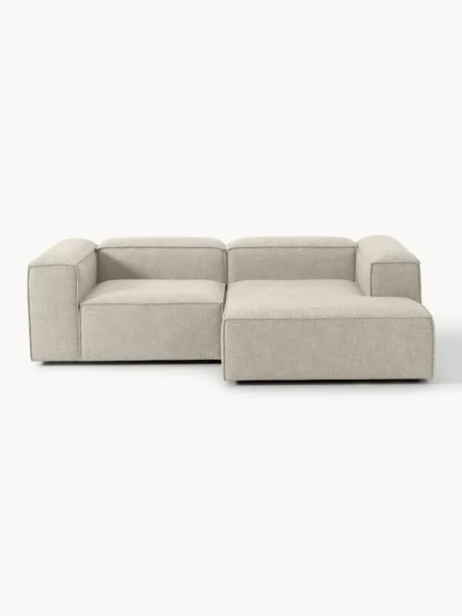 Modulaire hoekbank Lennon van linnenmix
