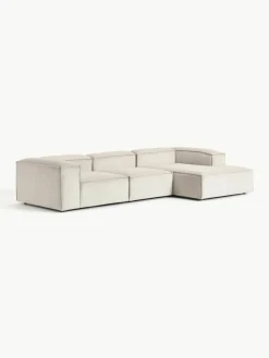 Modulaire hoekbank Lennon van corduroy
