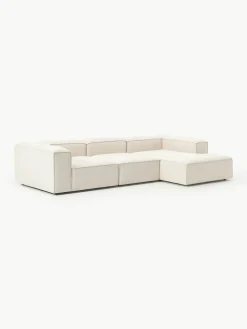 Modulaire hoekbank Lennon van linnenmix