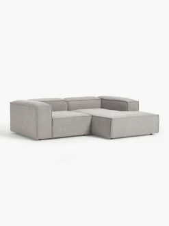 Modulaire hoekbank Lennon uit bouclé