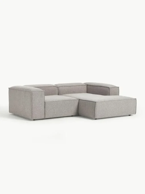 Modulaire hoekbank Lennon uit bouclé