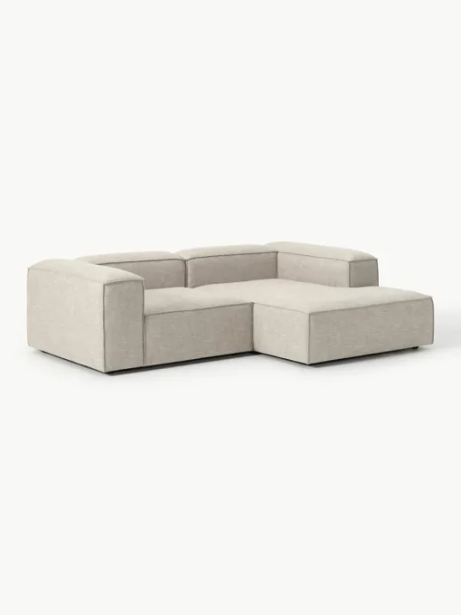 Modulaire hoekbank Lennon van linnenmix