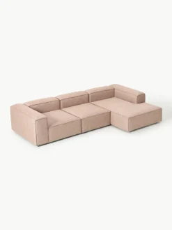 Modulaire hoekbank Lennon van linnenmix