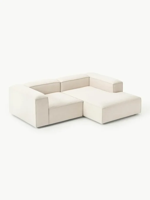 Modulaire hoekbank Lennon van linnenmix