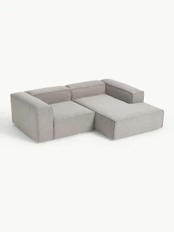 Modulaire hoekbank Lennon uit bouclé