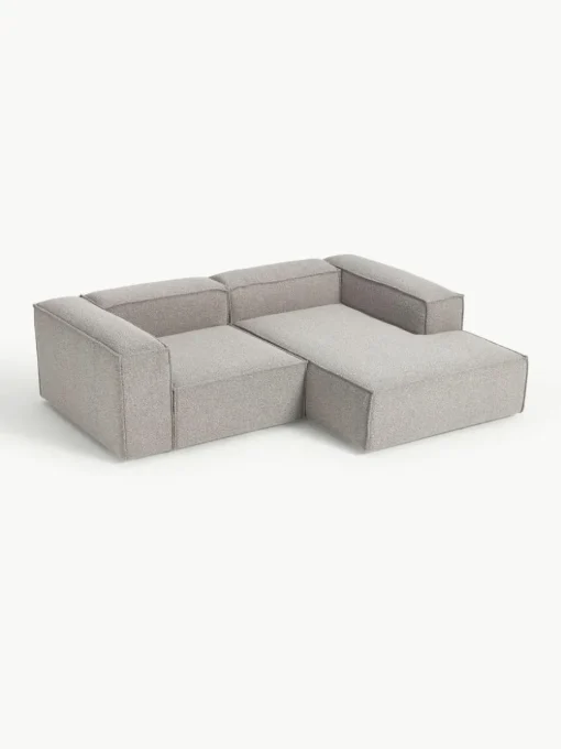 Modulaire hoekbank Lennon uit bouclé